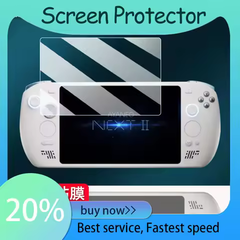 For AYANEO NEXT II Game Console, Landscape Screen Protector 9.06in Screen Protector High-definition 