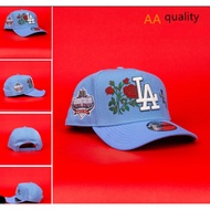 New stock embroidered hats for men's and women's baseball caps, curved brim hats, couple sun hats, v