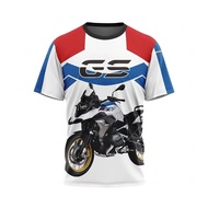 Motorrad BMW R1250 GS Motorcycle Racing Sports Riding Touring 3D Printed T-Shirt Summer