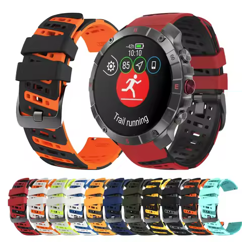 22mm Watch Strap For POLAR Vantage M3 M2 M/V3 Silicone Band Replacement Bracelets Correa For POLAR G