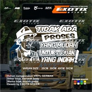 Pickup truck word stickers, cutting stickers, no easy process, pickup truck window stickers