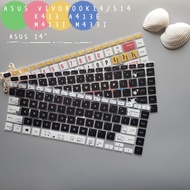 READY STOCKING Asus Vivobook 14 S14 Keyboard Cover K413E A413E M413I M433I K413EQ 14 Inch Notebook Laptop Keyboard Protector Film Skin Stickers Soft Silicone Waterproof 2020