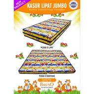 Jumbo folding mattress world ball Size 190x 170 x 7cm