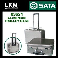 SATA Aluminum Trolley Case 20" / Heavy Duty Aluminum Trolley Tool Box Case With Wheel / 03621