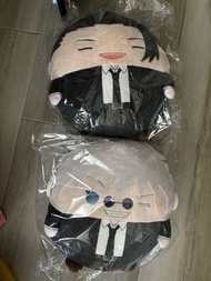 咒術回戰 五條悟 夏油傑 DK黑西裝 big 圓滾滾 圓碌碌毛絨公仔