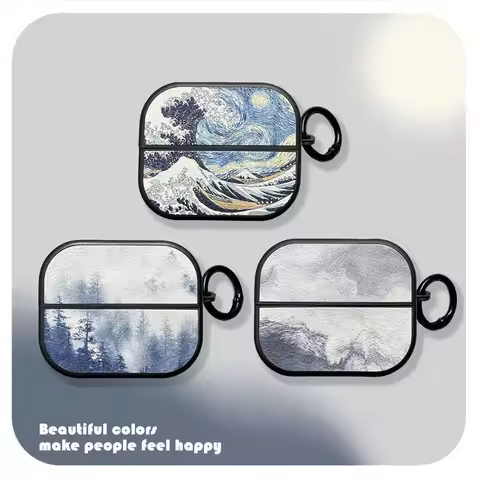 Waves Mountain Forest Case Huawei FreeBuds 7i 6i 5i 4i Protective FreeClip FreeBuds 6 Pro3 Pro4 Se2 