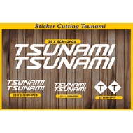 Sticker cutting fixie tsunami sticker tsunami Bike