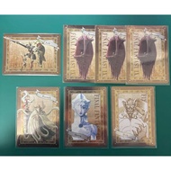 【Direct from Japan】FF9 Exhibition Metal Card Collection Summon Beast 7-piece set【Japan Exclusive】