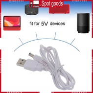 XI USB 2 0 USB-A Male to DC 5V 5 5 x 2 5mm Power Plug USB DC 5V Connector Charging
