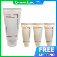Innisfree | โฟมล้างหน้า Jeju Volcanic BHA ทำความสะอาดรูขุมขน 150 กรัม + ของแถม 30 กรัม x 3