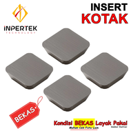 Insert Kotak SPKN 12 04 Bekas Pahat Milling Rapet Mata Seken Mulus