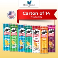 [Carton Deal] Pringles Potato Chips 158g x 14 Tubs - 7 Unique Flavours Potato Crispy Chips (Product 