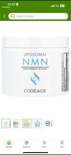 100% new Liposomal NMN, 30 Capsules