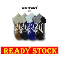 A-78 🇲🇾 Men socks women socks Stocking lelaki/perempuan unisex 秋季 男女袜 鞋带图案袜子 防臭 浅口短筒 女性袜子 女孩袜子 女袜 短筒
