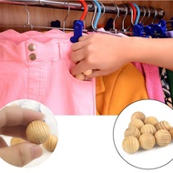 20Pcs Cedar Wood Moth Balls Camphor Repellent Wardrobe Clothes Drawer Proof Deworming Fragrant Wood 