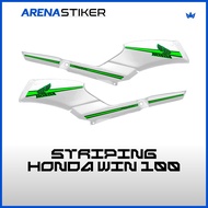 WIN09c Motif Honda Win 100 Sticker Striping Sticker Variation Sticker Striping Striker Lis Les Skotl