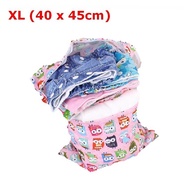 XL Wet Bag / Diaper Bag / Double Zip (40 x 45cm)