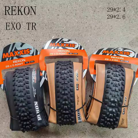 1pc MAXXIS 29 Tubeless Tire Rekon 29*2.4 29*2.6 EXO TR MTB Mountain Bike Tire For XC Trails Bike Par