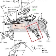 Rear fender mounting bracketzx636zx636 zx6r zx6original Motorcycle Original