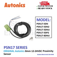 ORIGINAL Autonics 8mm 12-24VDC Proximity Sensor Series PSN17-5DN 5DN2 5DNU 5DP2 8DNU