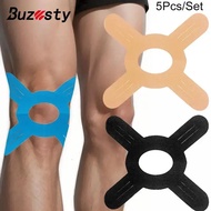 Buzesty 5PCS Kinesiology Tape for Knees, Knee Support Tape, Precut Knee Tape for Knee Stability, Ath