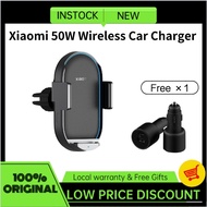 Xiaomi 50W Wireless Car Charger PRO/Xiaomi Wireless Car Charger 30W Phone Stand Clip Fast Charging