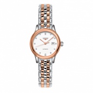 Longines/Classic Army Flag SeriesL4.374.3.99.7Women's Mechanical Watch New Rose Gold Color Diamond Engraved Watch Diameter30mm