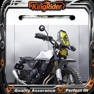 BRIXTON CROSSFIRE GK 500 Transparent windshield with LED headlights gk 500 brixton crossfire brixton