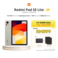 Redmi Pad SE Lite Tablet 16GB+512GB | 11.6" Tablet | Snapdragon 8 Gen 2 | Dual SIM | 8MP Camera | 12