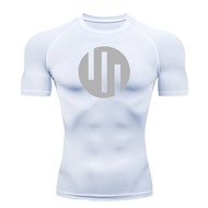 Conquest Viltrumite Compression Short sleeve Shirt Men's T-shirt Black White
