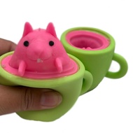 Mainan Squishy Karet / Popup Karakter Silikon Squeeze / Aman Untuk anak