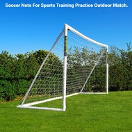 Hot selling <br>24X8FT Full Size Soccer Goal Net Sports Football Post Netting Training Backyard