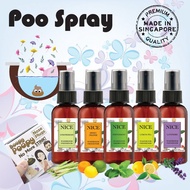 Poo Spray, Remove Poo Odor, Bathroom Deodorant, Air Freshener, Available In 5 Essential oil Scents. 