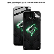 Imak Hydrogel Soft Film Xiaomi BlackShark 3 / 3S Full Coverage Hydrogel TPU Black Shark Gaming Phone3 Screen Protector Ultra thin Front