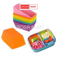 Silicone Muffin Mold Bento Partition Silicone Bento Divider Bento Decoration Silicone Bento Containe