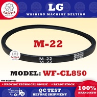 WASHING WF-CL850 MACHINE LG GEARBOX BELTING M-22 WF CL850 WFCL850 WF-850 Mlb10 -850