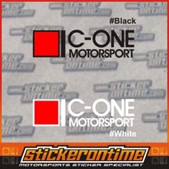 Car Sticker C-ONE MOTORSPORT Celica Caldina GT4 VITZ vios Altiz ae86