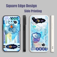 Casing For Redmi 9A 9C Note 8 10 10s NFC money new 1000 peso DJU03 Phone Case Square Edge