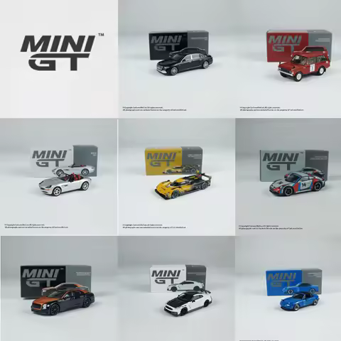 MINIGT 1:64 Mercedes-Benz Maybach S680 Bentley Flying Spur Cadillac V-SeriesR #01 Alloy Die-Cast Car