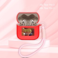 Earbuds Cover for JBL Tour Pro 3, Liquid Silicone Earphone Cases for JBL Tour Pro 2