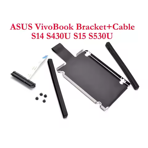 2.5 Inch HDD SSD Cable Connector SATA Hard Drive Caddy Bracket for ASUS VivoBook S14 S430U S15 S530U