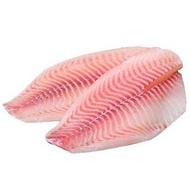 Premium Ikan Tilapia Fillet 1Kg Cleaned Sashimi Grade Frozen Talapia