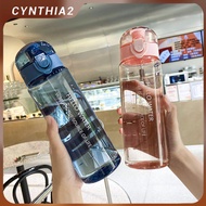 [READY] 780ml Portable Water Bottle Gym Travel Clear BPA Free Leakproof Drinking Bottles Outdoor Wat