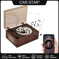 COD [จัดส่งฟรี] Retro CD Player ชาร์จสนับสนุน CD BT USB 3.5 มม.AUX Home Sound Bluetooth 5.0 Desktop 