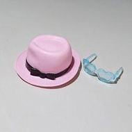 【限VIP購買】Licca 莉卡娃娃 服飾配件 原宿女孩學校 粉紅帽子+藍眼鏡