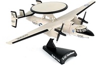 Daron Worldwide Trading Postage Stamp USN E-2C Hawkeye 1/145 Vaw-116 Sun K Airplane Model