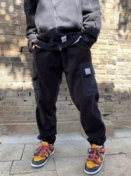 全新Carhartt WIP Cargo Carhartt Jogger秋冬季加絨束腳水洗工裝褲  Carhartt褲 Carhartt長褲