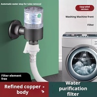 Washing machine angle valve pre-filter multi-function angle valve, faucet filter angle valve