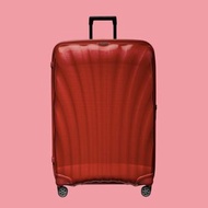 清貨限時優惠 Samsonite C LITE 新款超輕拉鍊貝殼 30吋 超大型行李箱 紅色 C-LITE
