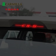 Car Brake Lights Decoration Sticker for Mazda Cx-5 CX 5 CX5 2012 - 2016 Carbon Fiber Car Brake Light